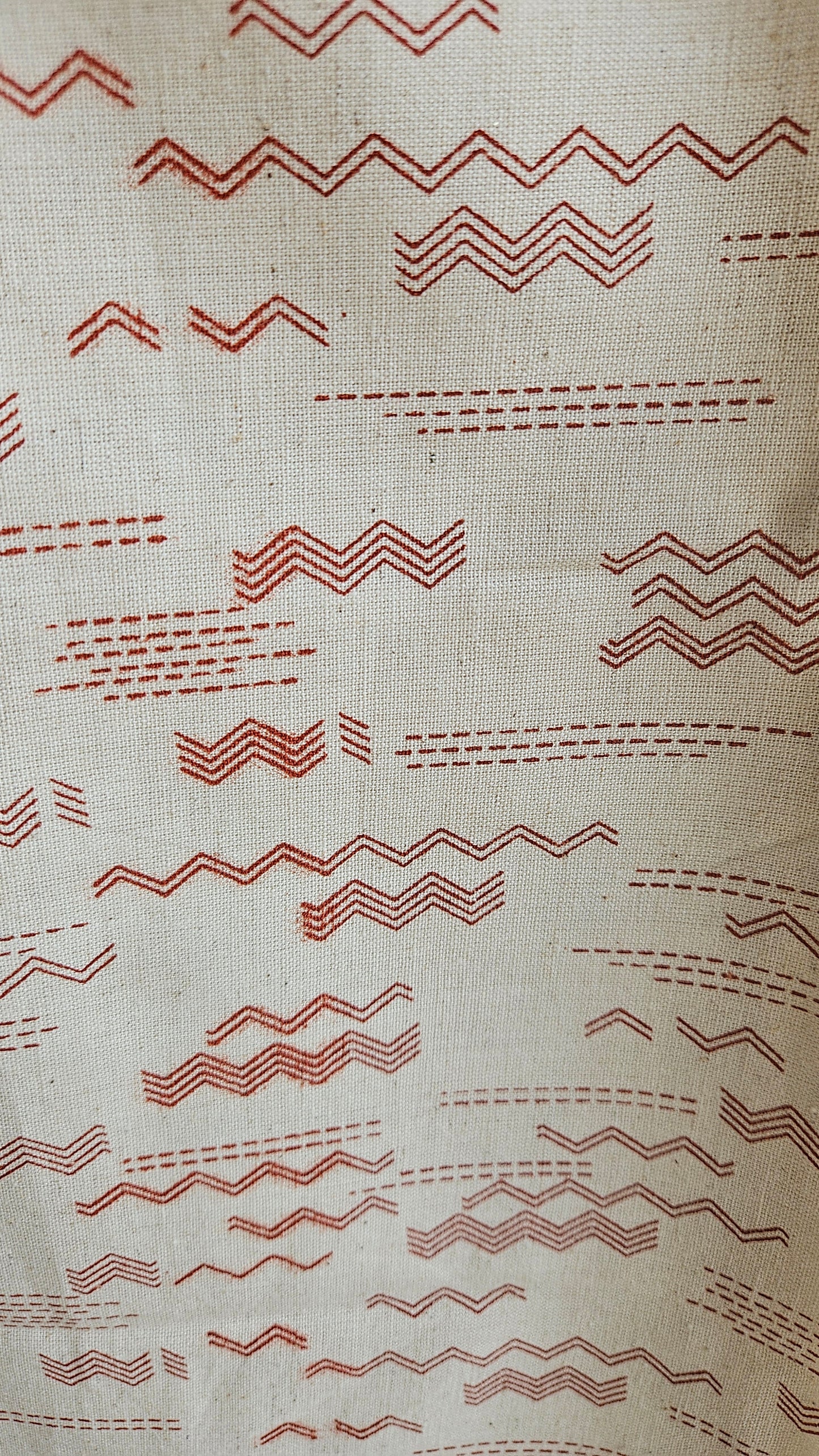 Pure cotton rust,green'n'blue intricately designed kalamkari suit