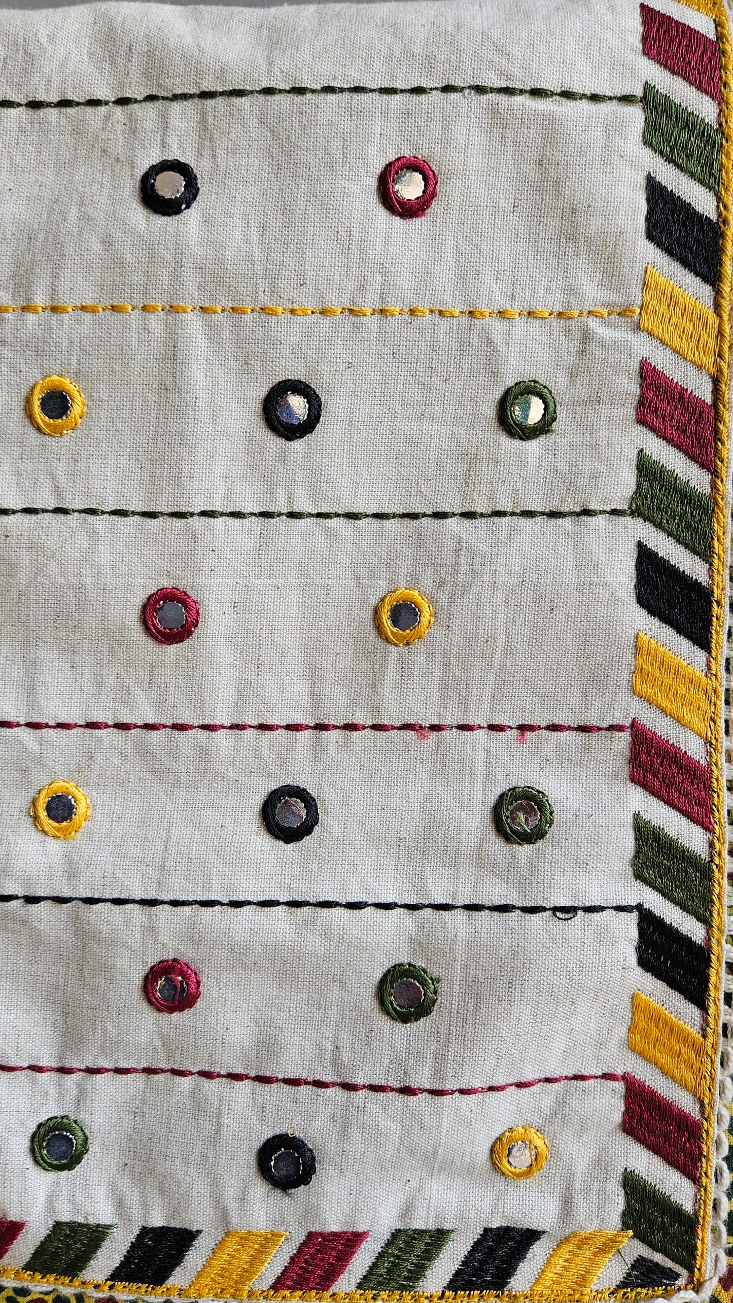 Blue'n'black kalamkari block print cotton suit