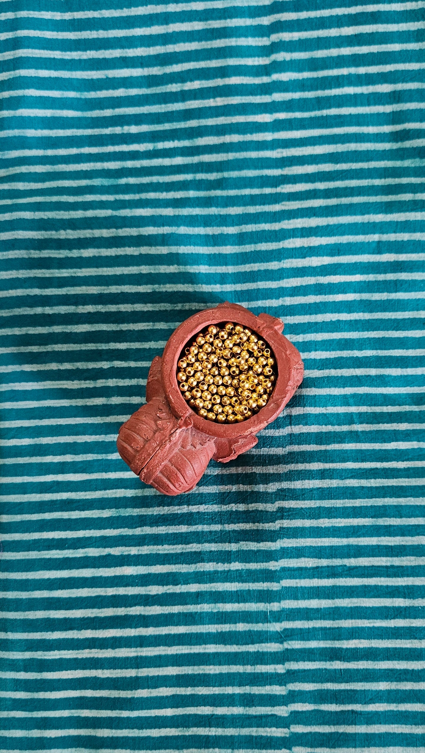 Green'n'white Maheshwari silk cotton suit